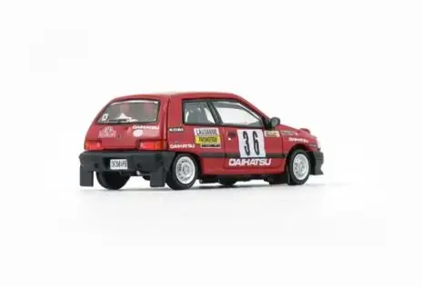 Nouveau BMC 1 64 Daihatsu Charade Rallye 1988 gagnant moulé sous pression alliage jouet voitures modèle de Simulation pour cadeau de Collection