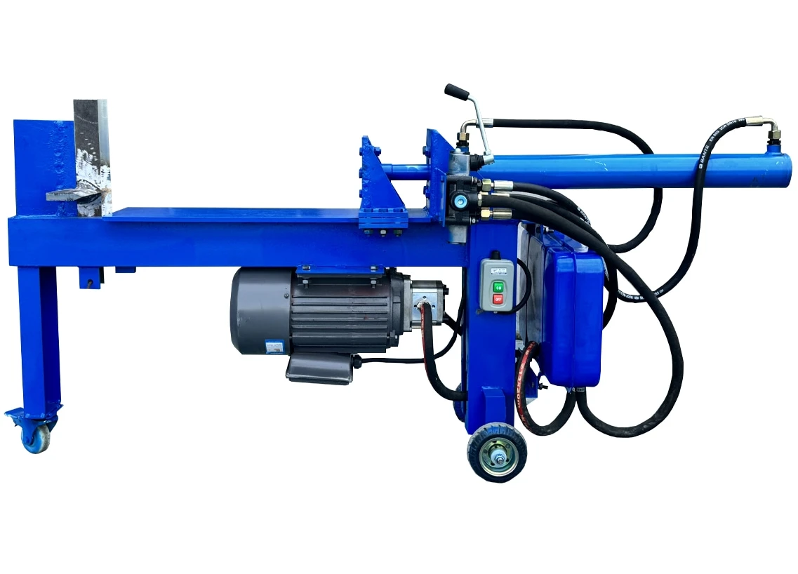 Large electric hydraulic chopping machine, fully automatic  tool, household rural machine wood