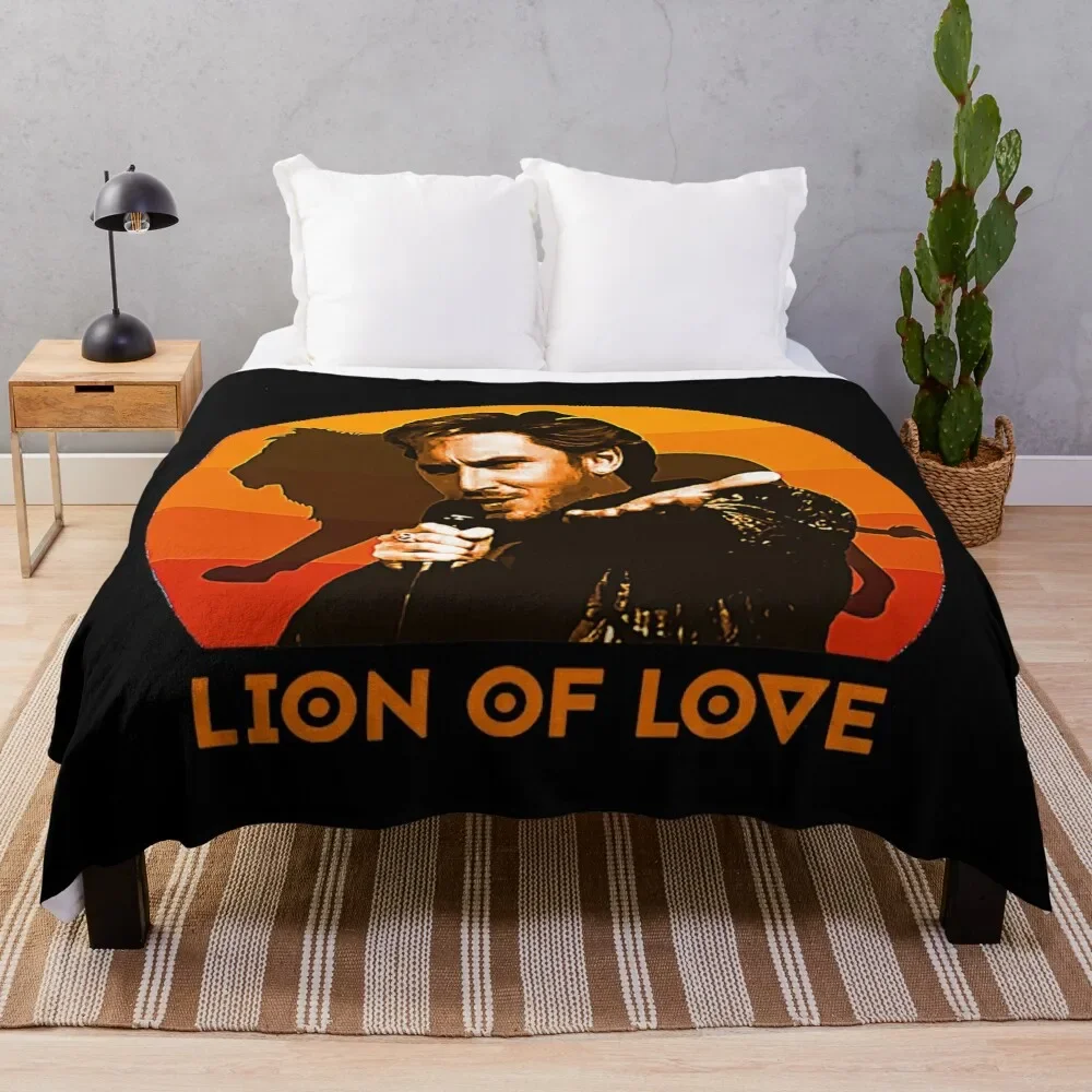 EuroVison Song Contest Fire Saga Lion Of Love T-Shirt Throw Blanket Soft Beds fluffy Shaggy Weighted Blankets