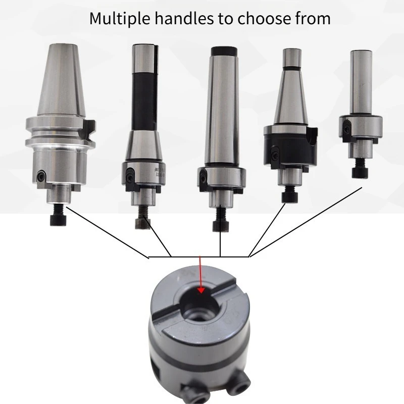 Adjustable End Face Milling Cutter 58# 88# BT/NT30/40 Flat Cutter Fly Noodles Glossy Milling Machine Machining Center Part