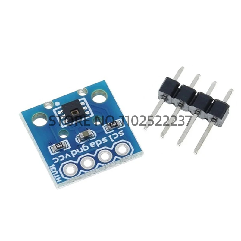 HTU31D Temperature And Humidity Sensor Module I2C High-Precision Probe HTU21D Upgrade Version HTU31 For Arduino DC 3.3~5.5V