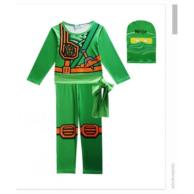 loween Performance Abbigliamento Per Bambini Anime Cosplay Ninjago Costume Tradizionale Cinese Costume Spettacolo Teatrale