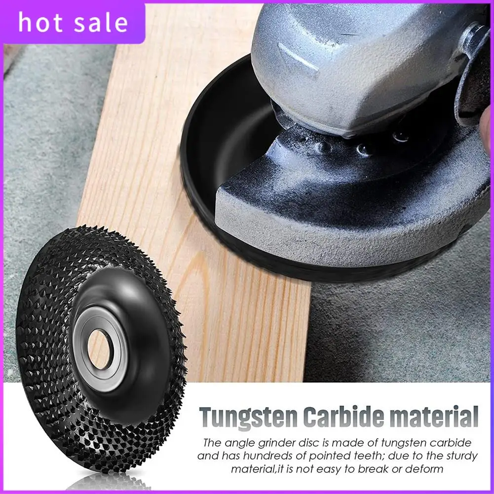 

COFA-Grinding Wheel Wooden Wheel Grinding Shape Discs, Suitable For Angle Grinders With An Inner Diameter Of 5/8 Inches