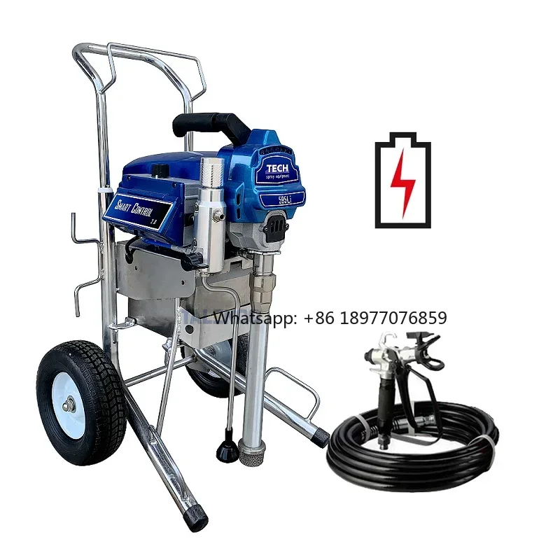 2022 New Li Battery Power 595 Airless Sprayer 595Li Charged Airless Paint Sprayer