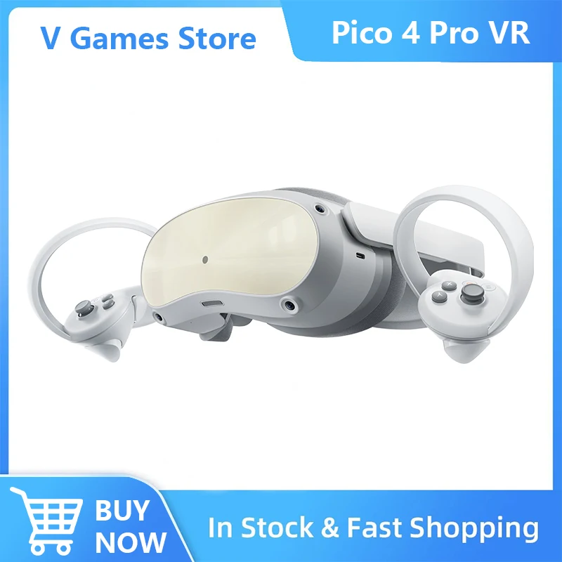 Pico4 Pro VR Glasses Virtual Reality VR Game Glass 4K+ Display 3D Eyes VR Headset All-In-One Pico 4 Pro For Metaverse And Stream