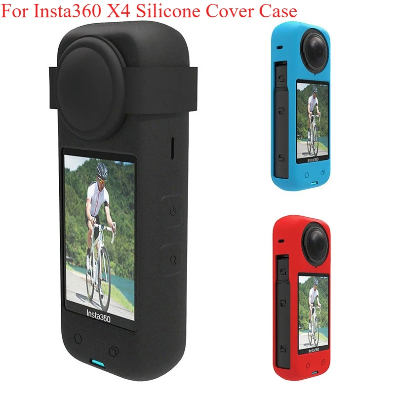 

For Insta360 X4 Panoramic Action Camera Protector Sleeve Cover For Insta 360 X4 Anti-scratch Accessories Silicone Cover Case Fit