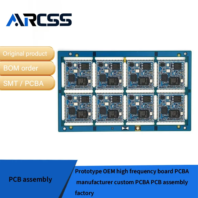 Fábrica de ensamblaje de PCB PCBA personalizada del fabricante PCBA de la placa de alta frecuencia del prototipo OEM