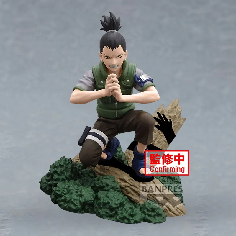 In Stock Original BANDAI Banpresto NARUTO Memorable Saga Nara Shikamaru PVC Anime Figure Action Figures Model Toys