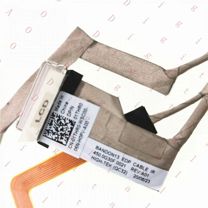 WW 01THR0 FOR DELL Latitude 13 5300 2-in-1 Laptop LCD EDP IR Camera Video Cable