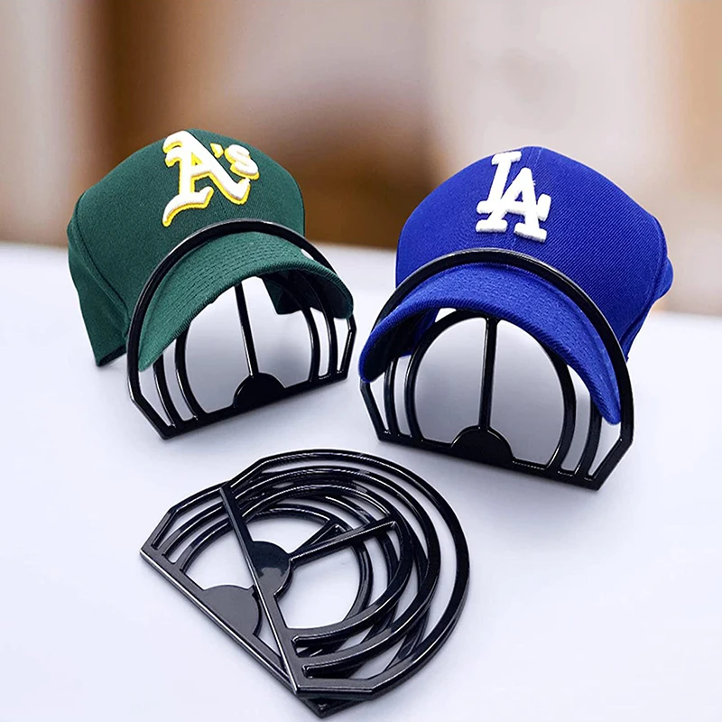 Hat Brim Bender Baseball Cap Shaper No Steaming Required - Convenient Shaper Design With Dual Option Perfect Hat Curving Band
