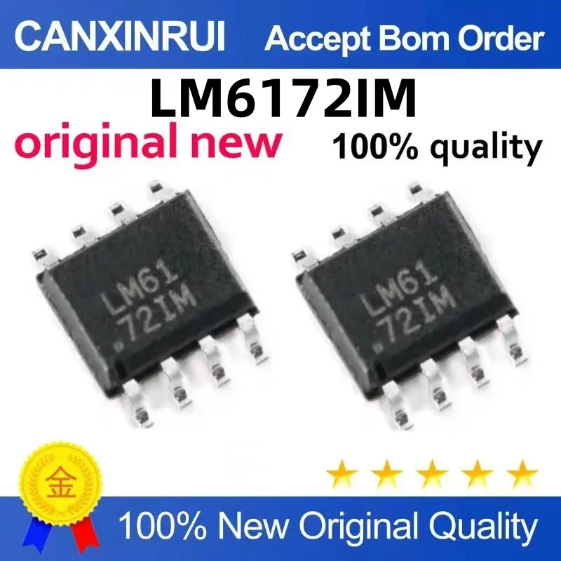 

LM6172 LM6172IM LM6172IMX SOP-8 Operational Amplifier IC IC Chip