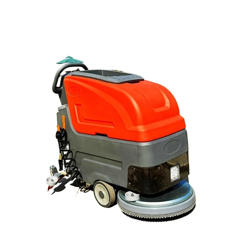 Hot Selling Double Brush Ride on Floor Scrubber with High Cleaning Efficiency Simple and Convenient Operation