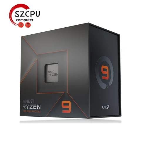 AMD Ryzen 9 7900X R9 7900X 4.7 GHz 12 Core 24 Thread CPU 5NM L3 = 64M 100-000000589 Socket AM5 nuovo sigillato senza ventola