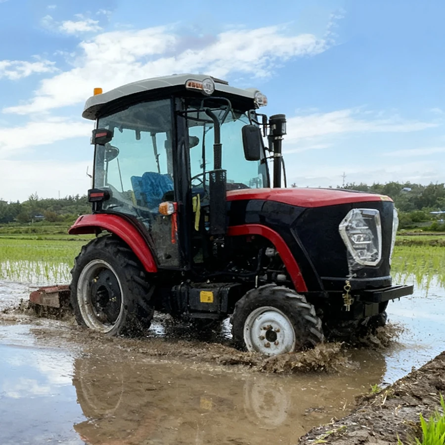 Cheap Price Mini Tractor 4 Wheel Farm Tractor Trucks 50hp 60hp EPA Engine CE EURO 5 Tractor Agriculture