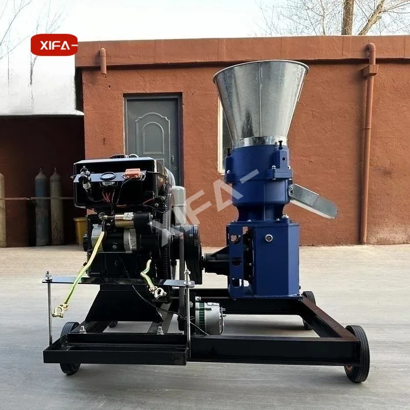 

Portable Feed Pellet Machine For Farmers - Easy Operation