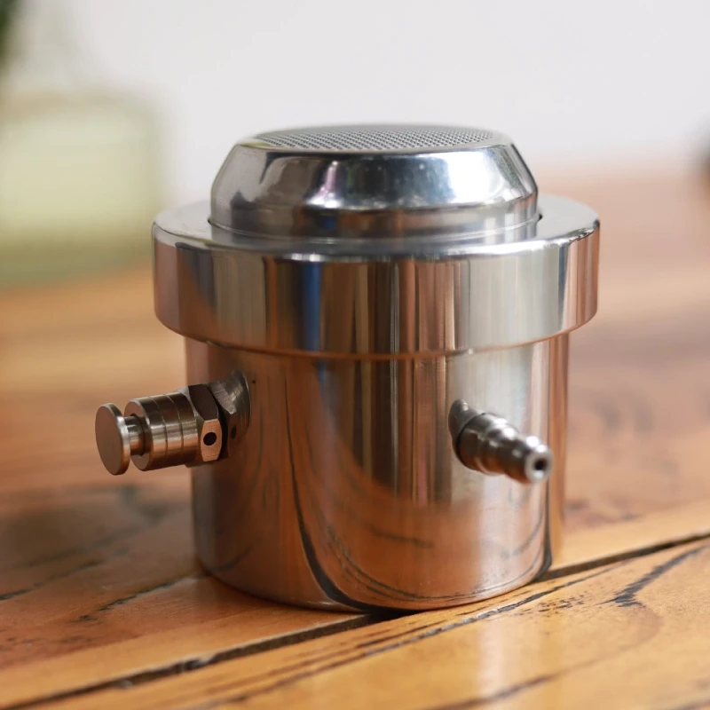 Air Pump Portable Pneumatic Coffee Machine Stainless Steel Italian Coffee Machine High Pressure Mocha Pot