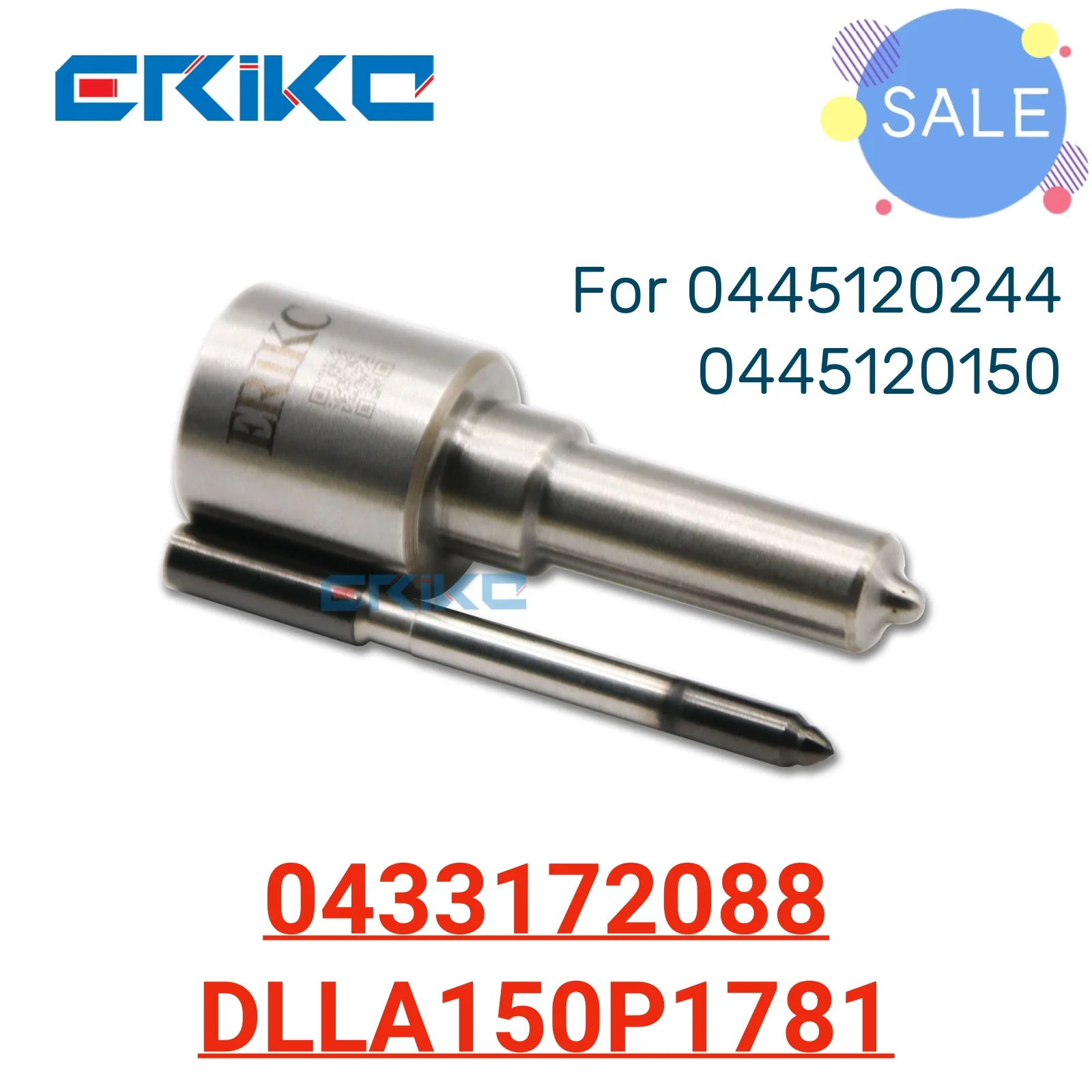 ERIKC Fuel Injector Nozzle 0433172088 Auto Fuel DLLA150P1781 Nozzle Injector DLLA 150 P 1781 for 0445120244 0445120150