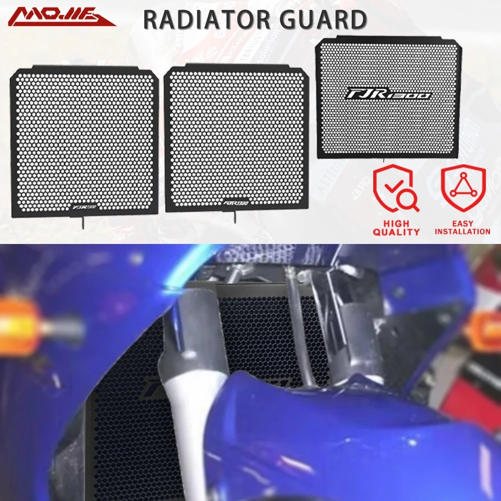 

FJR1300 Motorcycle Accessories Radiator Grille Guard Cover Protector For Yamaha FJR1300 All Models 2001-2002-2003-2004-2005