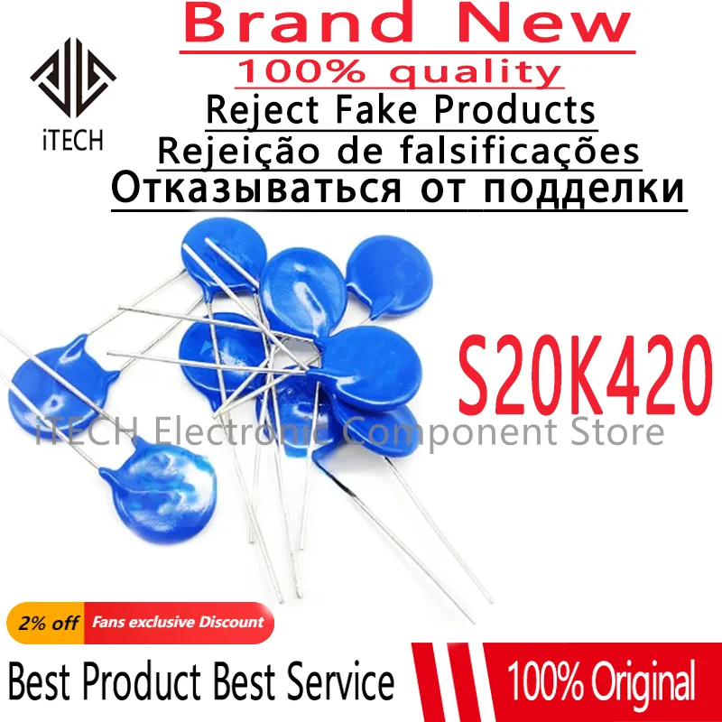 

5pcs/lot 100% New Original S20K420 20K420 resistor