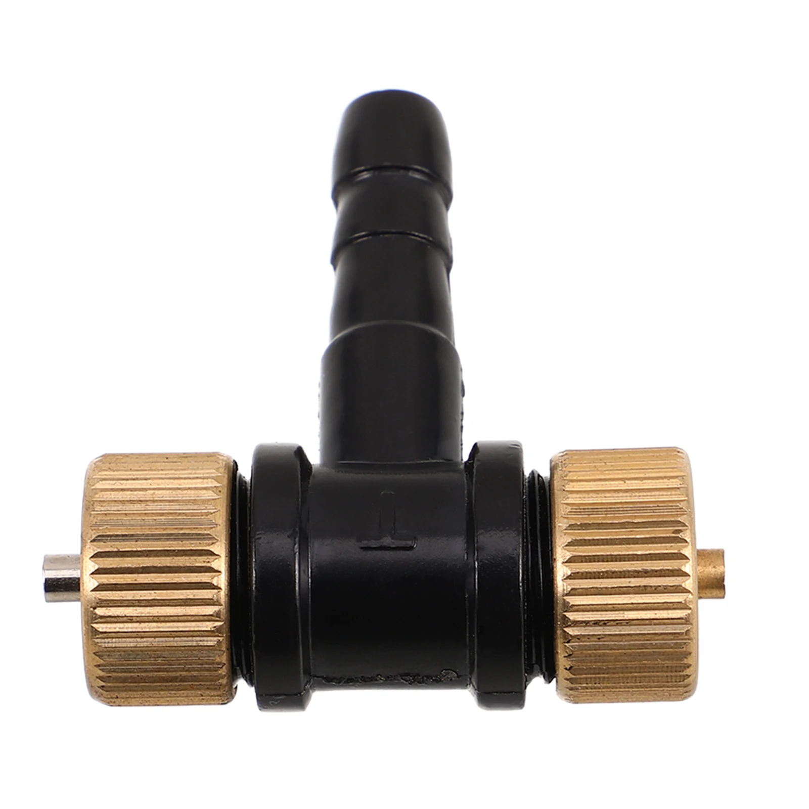 

Car Motorcycle Dual Head T Shaped Air Pump Chuck Adapter Tire Inflator Nozzle Metal Simple Emergency Multipurpose Vehicle air