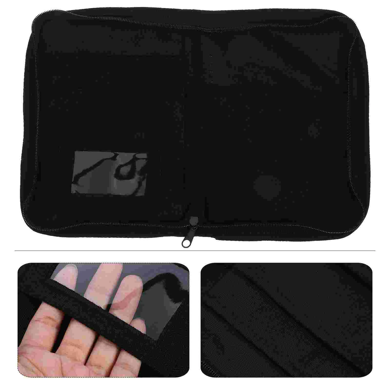 

Organizer Interior Storage Organizers and Small Owners Manual Pouch Black