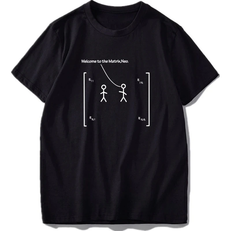 Camisetas Matriz Matemática Álgebra Linear Matrizes Numéricas Camisetas Femininas Moda
