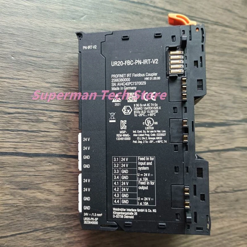 Remote IO Network Coupler  UR20-FBC-PN-IRT-V2 2566380000