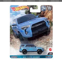 Genuine Hot Wheels Premium Car Culture 2018 Toyota 4Runner HW Off Road Boys Toys for Kids 1/64 Diecast Vehicle Collection Gift
