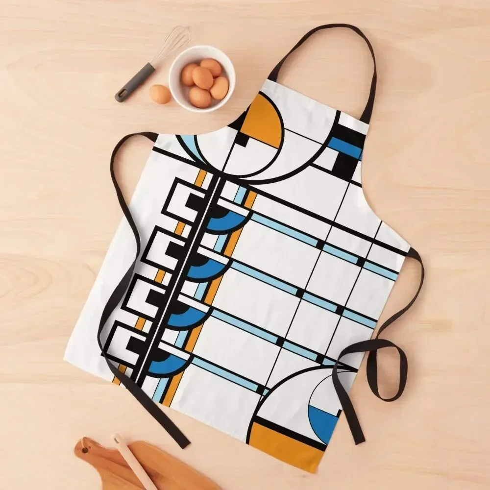 

Mid Century Modern Grady Gammage Tranquility Apron Kitchen Front beauty master Kitchens Men Chef Uniform Women Apron