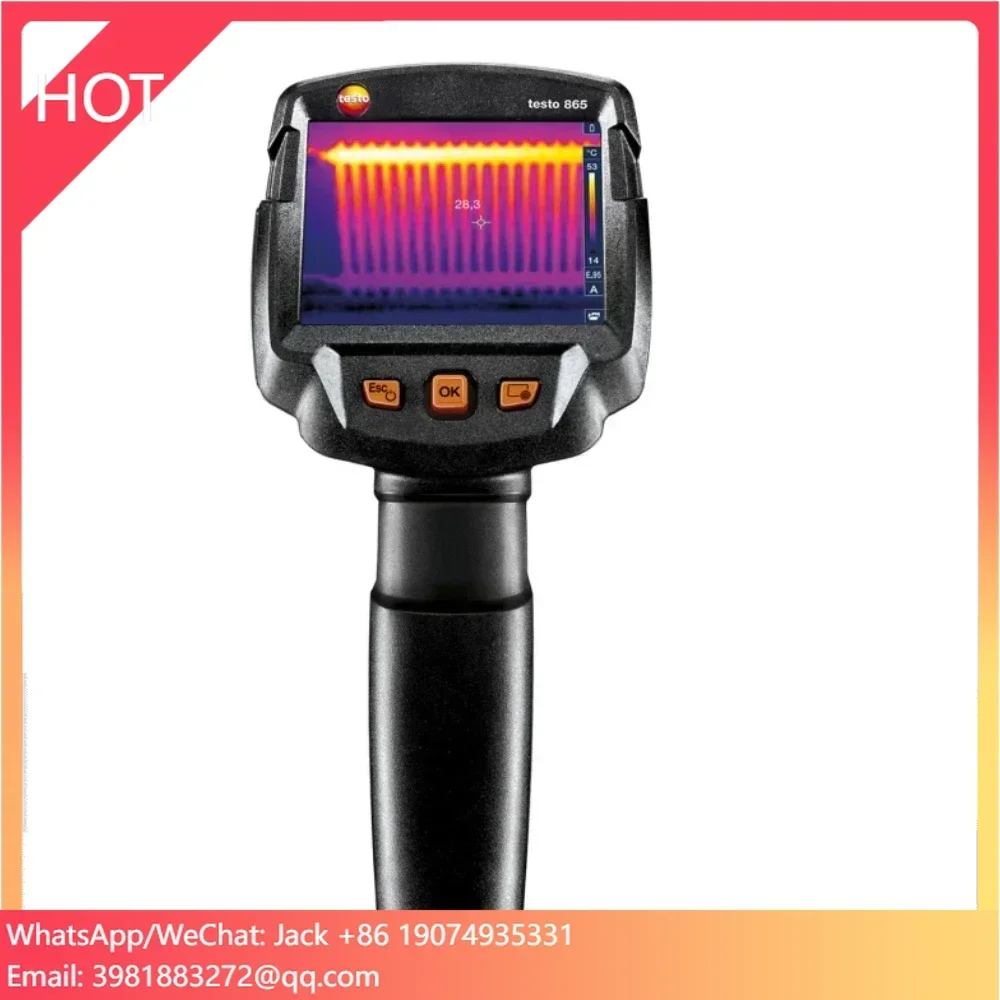 Cámara térmica termográfica digital Testo 865, 160 x 120 píxeles