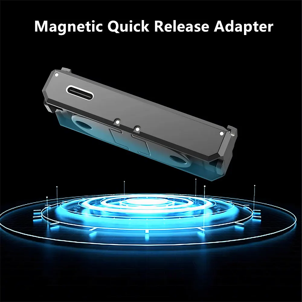 Magnetic Quick Release Adapter Mount Brackets Rechargeable Base Action Camera Accessories for Insta360 Go 3 Thumb Camera Base