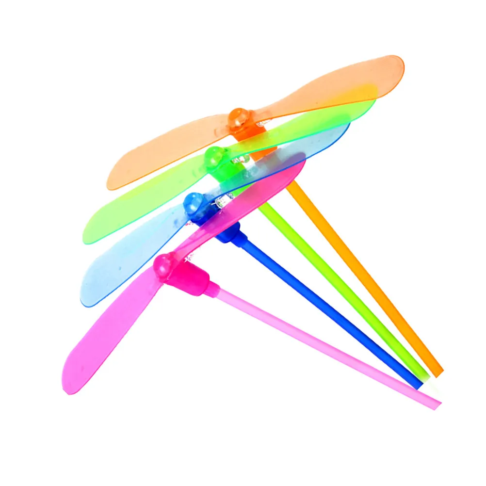 30Pcs LED Glowing Flying Dragonfly Educational Parent-Child Interaction Creative Fun Game Kids Children Random Color