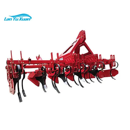 Tractor Mounted Cultivator Weeder 4rows Weeding Machine Spring Cultivator Deep Tillage Machinery