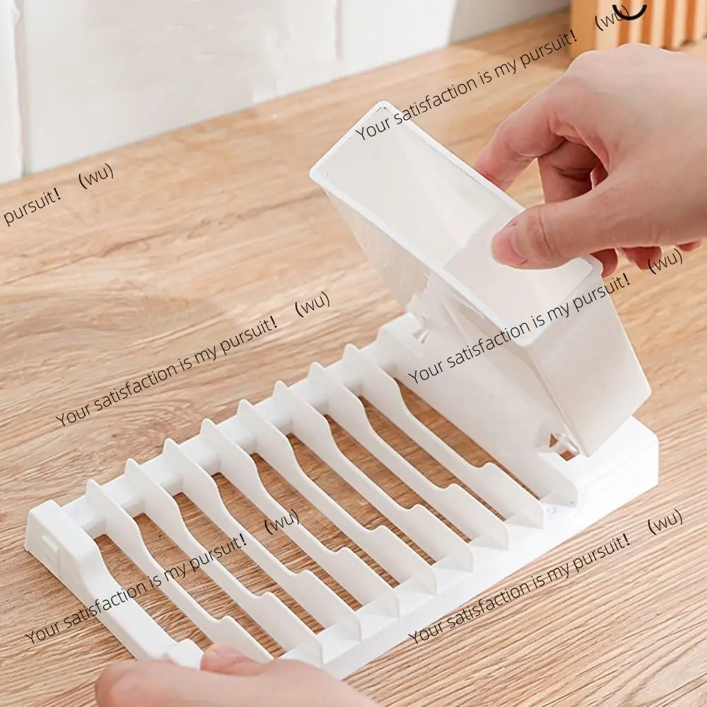 Plastic Foldable Dish Drying Rack Large Capacity 2 IN 1 Dish Drainer Space-Saving Tableware Storage Rack for Home