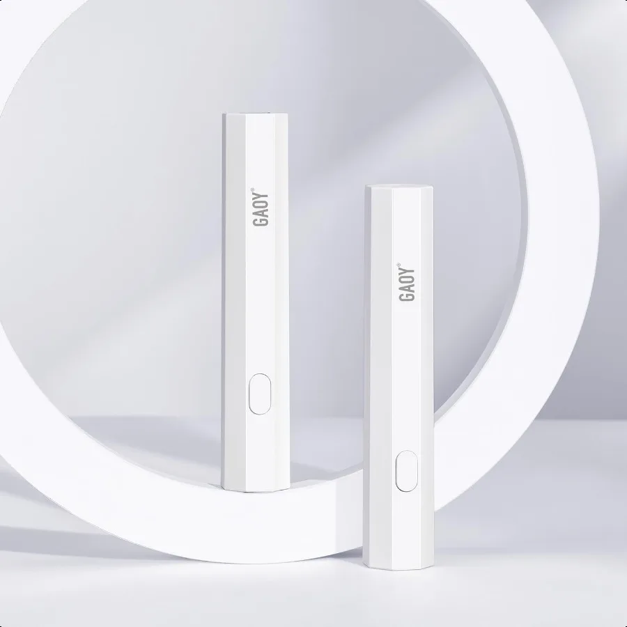 

Ручной УФ-свет GAOY для гелевых ногтей, мини-лампа для ногтей, портативный шнур, перезаряжаемый, быстроотверждаемый, восьмиугольный, белый