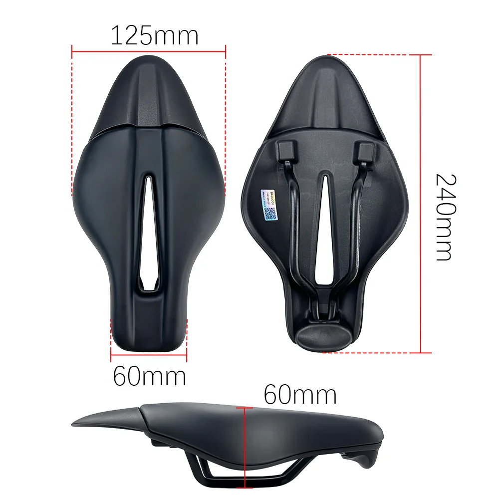 BALUGOE Bahnradsattel TT Fahrradkissen Mountainbike Rennrad Kissen Universal – Detail 8