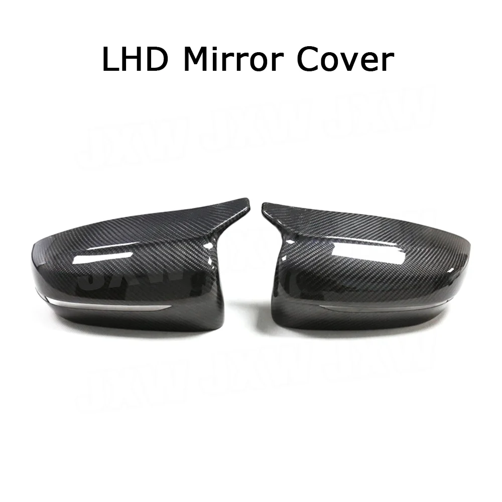 LHD/RHD Dry Carbon Mirror Cover For BMW 5 8 Series F90 M5 F91 F92 M8 2018 UP Add On Style Replacement Rearview Side Mirror Cover