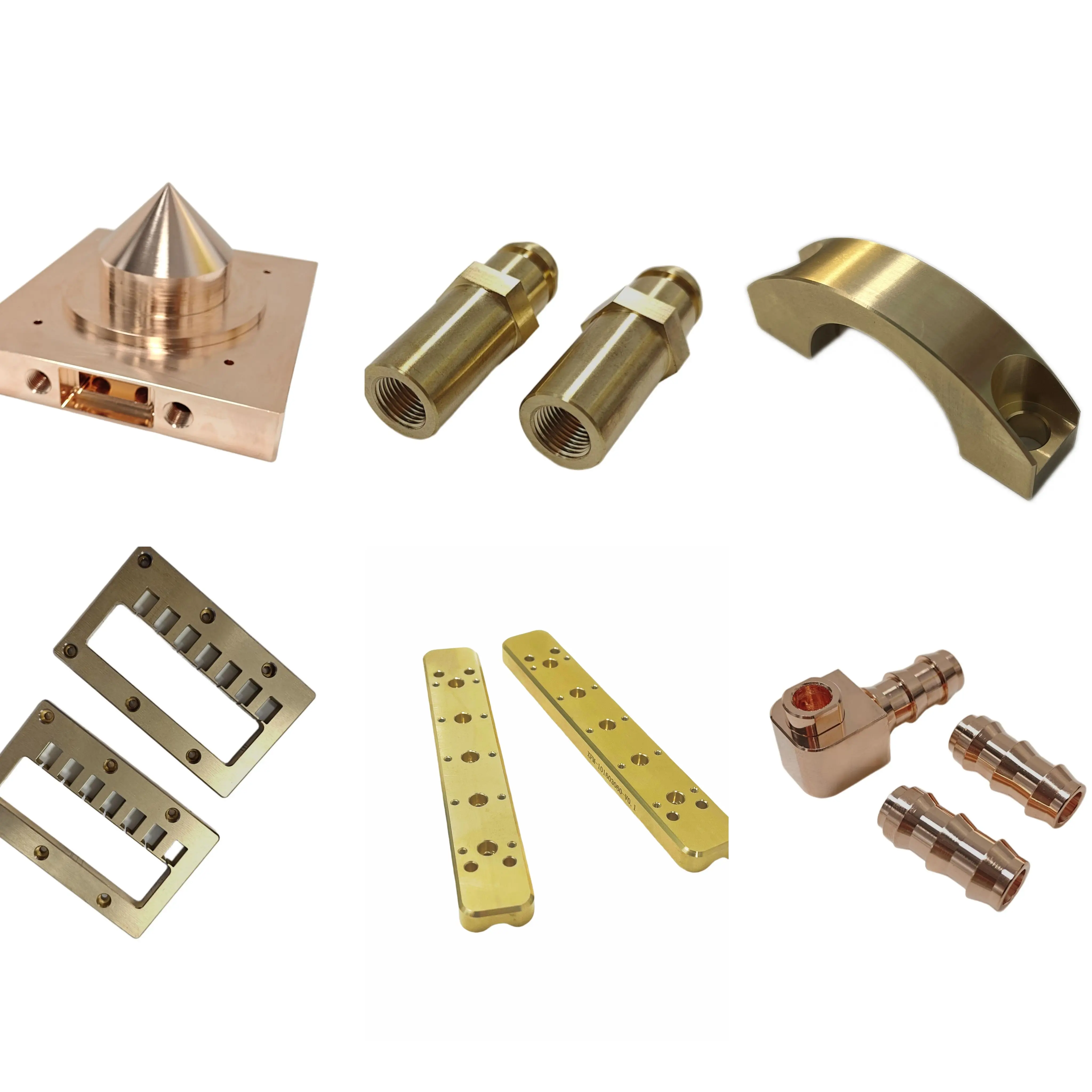 

Custom Precision CNC Machining Turning Milling Service Brass Copper Bronze CNC Machined Spare Parts Supplier Manufacturer