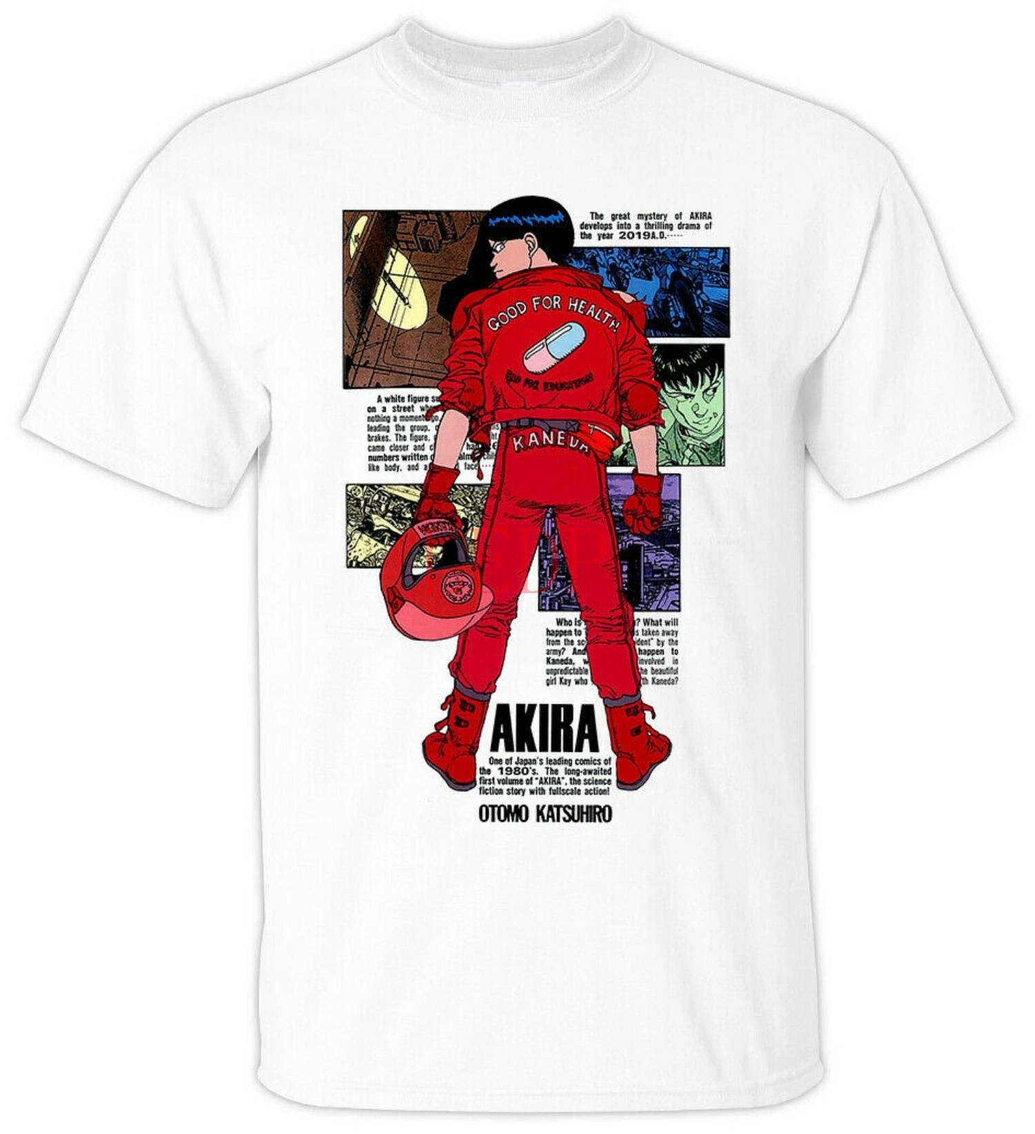 Anime Akira V1 Katsuhiro Otomo 1988 T Shirt