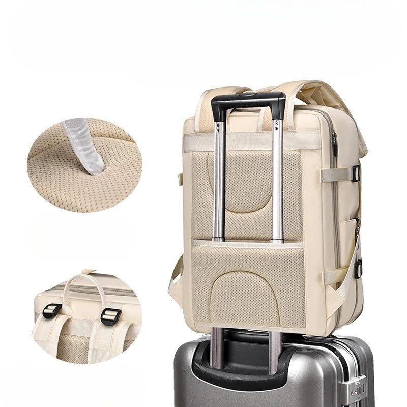 ขนาดใหญ่ความจุกระเป๋าเป้สะพายหลังผู้ชายกระเป๋าเป้สะพายหลังแฟชั่นอินเทรนด์น้ําหนักเบากระเป๋าคอมพิวเตอร์กระเป๋าแล็ปท็อปโรงเรียนกระเป๋า Mochilas Mujer