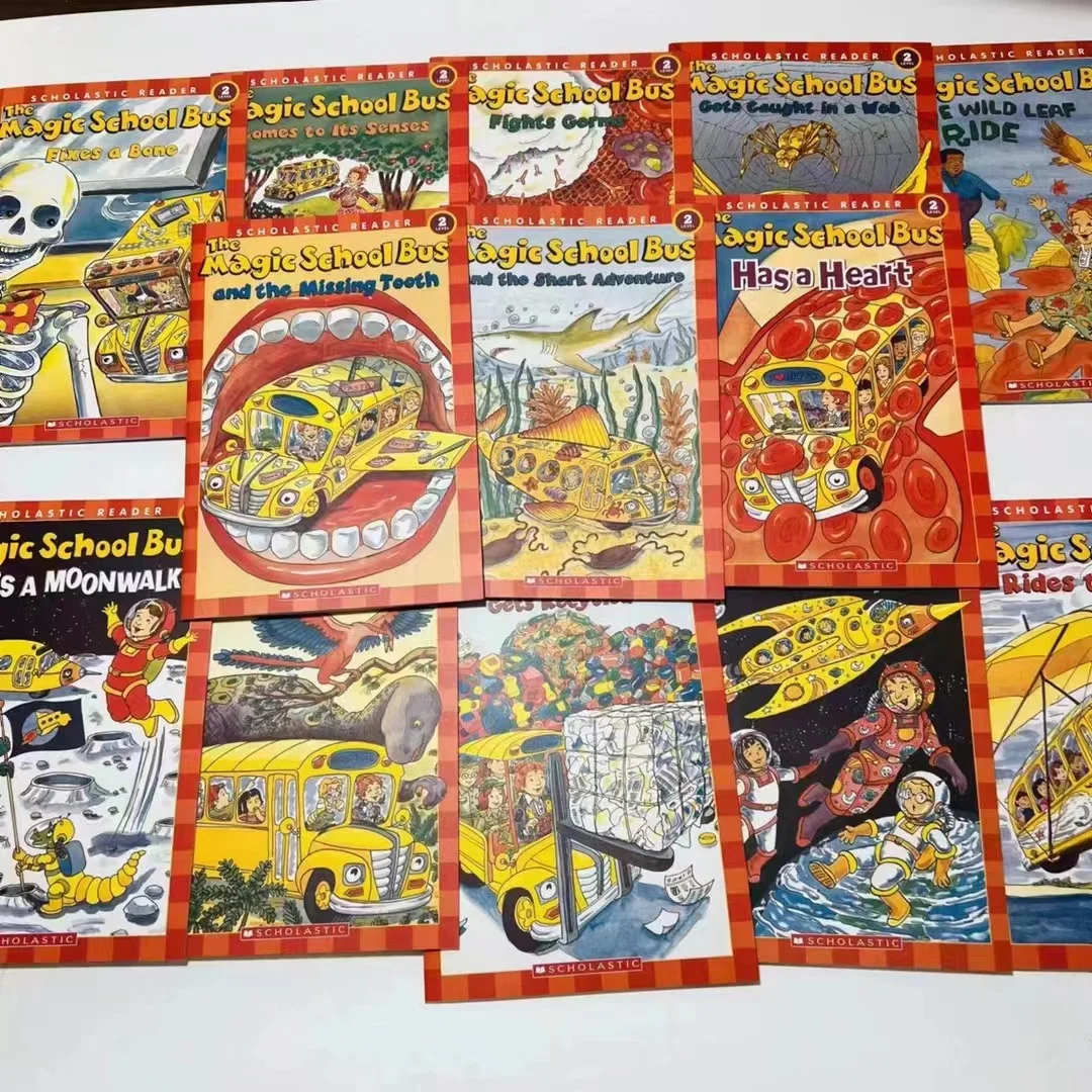 

23 Book/Set The Magic School Bus English Story Picture Books for Children Learn English Reading Books for Kids