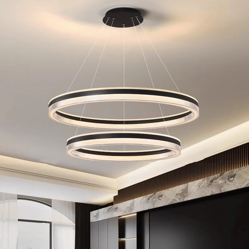 

Modern home decor ring led lights pendant light lamps for living room Chandeliers for dining room hanging light indoor lighting