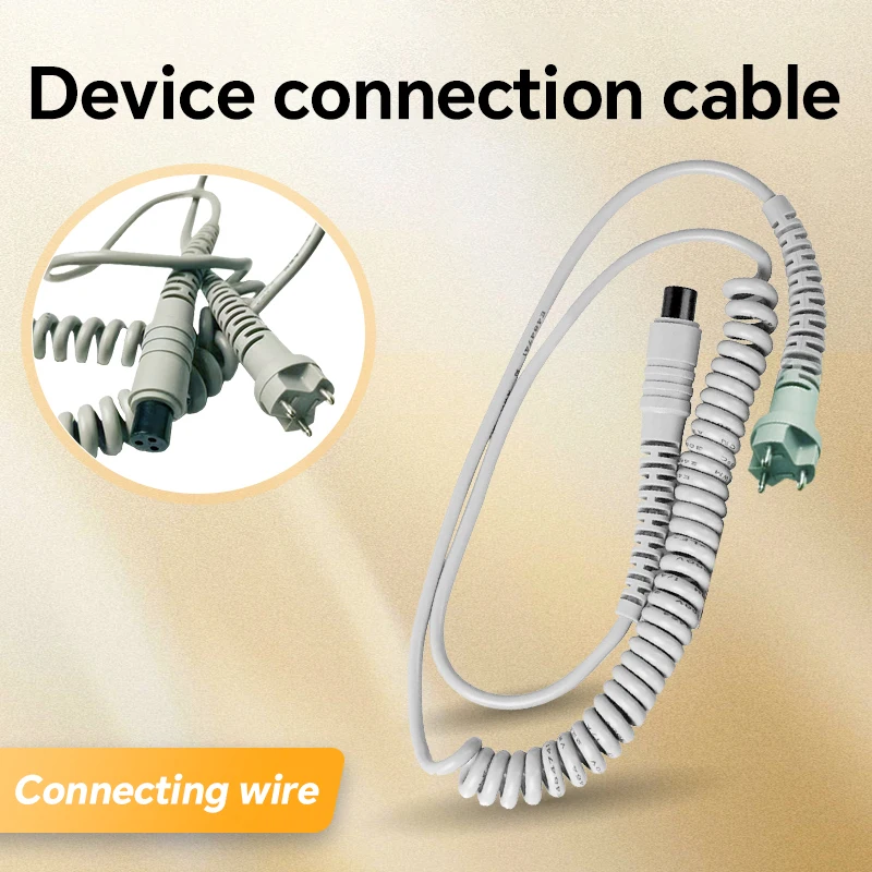 Cables Line for TP322 Nail Drill,2pcs Power Cord, Nail Polish Machine Special Accessory Cable,