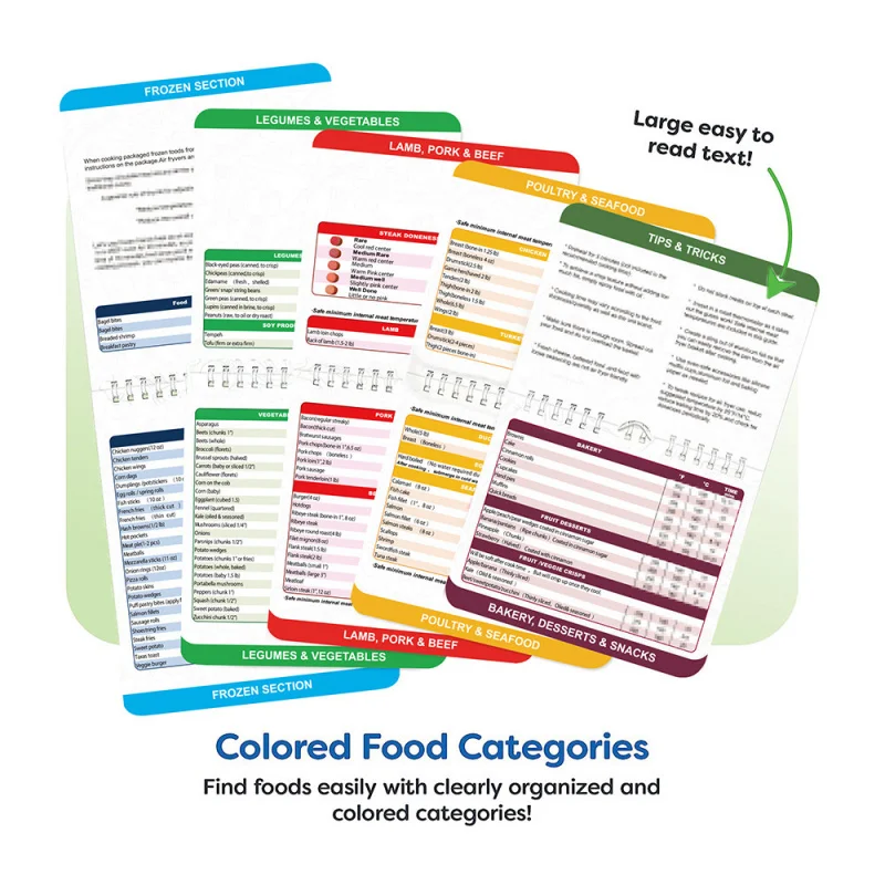 Customized-Border Cooking Schedule Fridge Magnet Pressure Cooker Fryer Magnetic Sticker Hanging Calendar Soft Magnetic