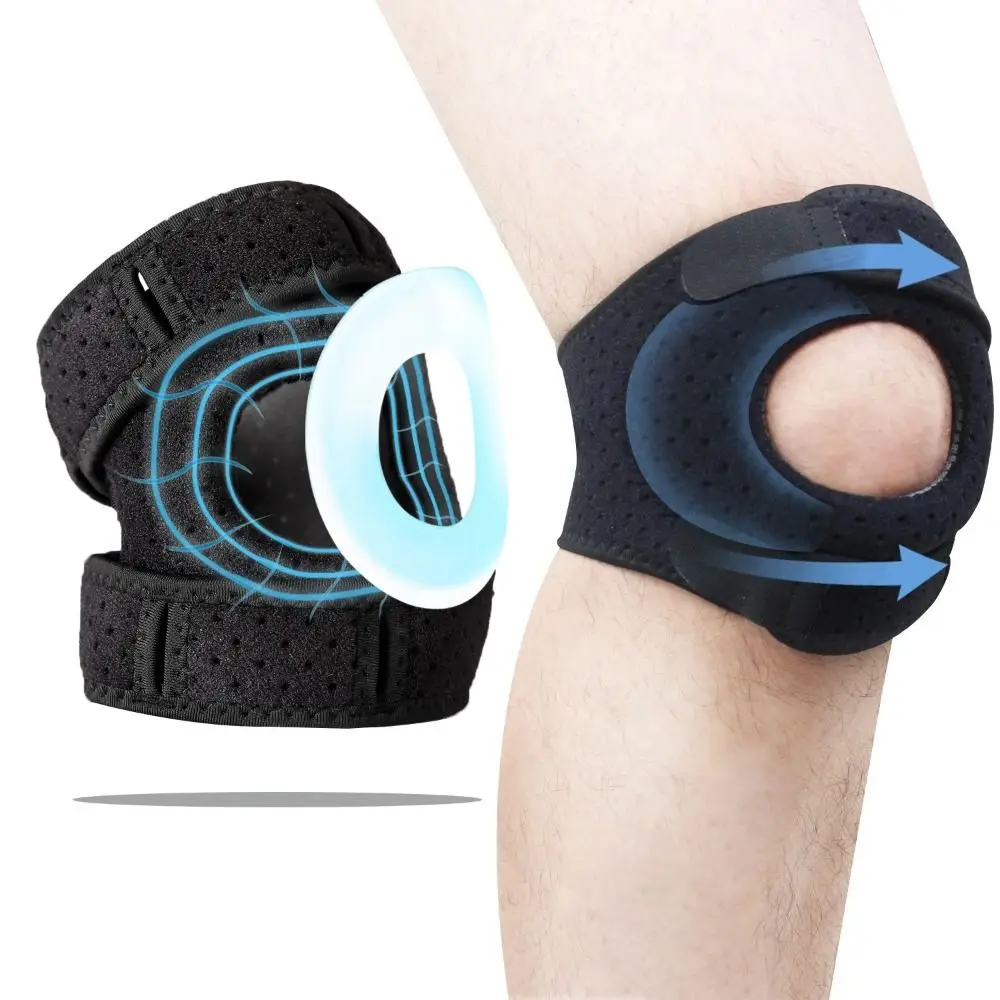 

1Pcs Patella Knee Brace Knee Compression Sleeve Support for Women Men Knee Pain Arthritis Pain Workout Knee Guard Knee Pads