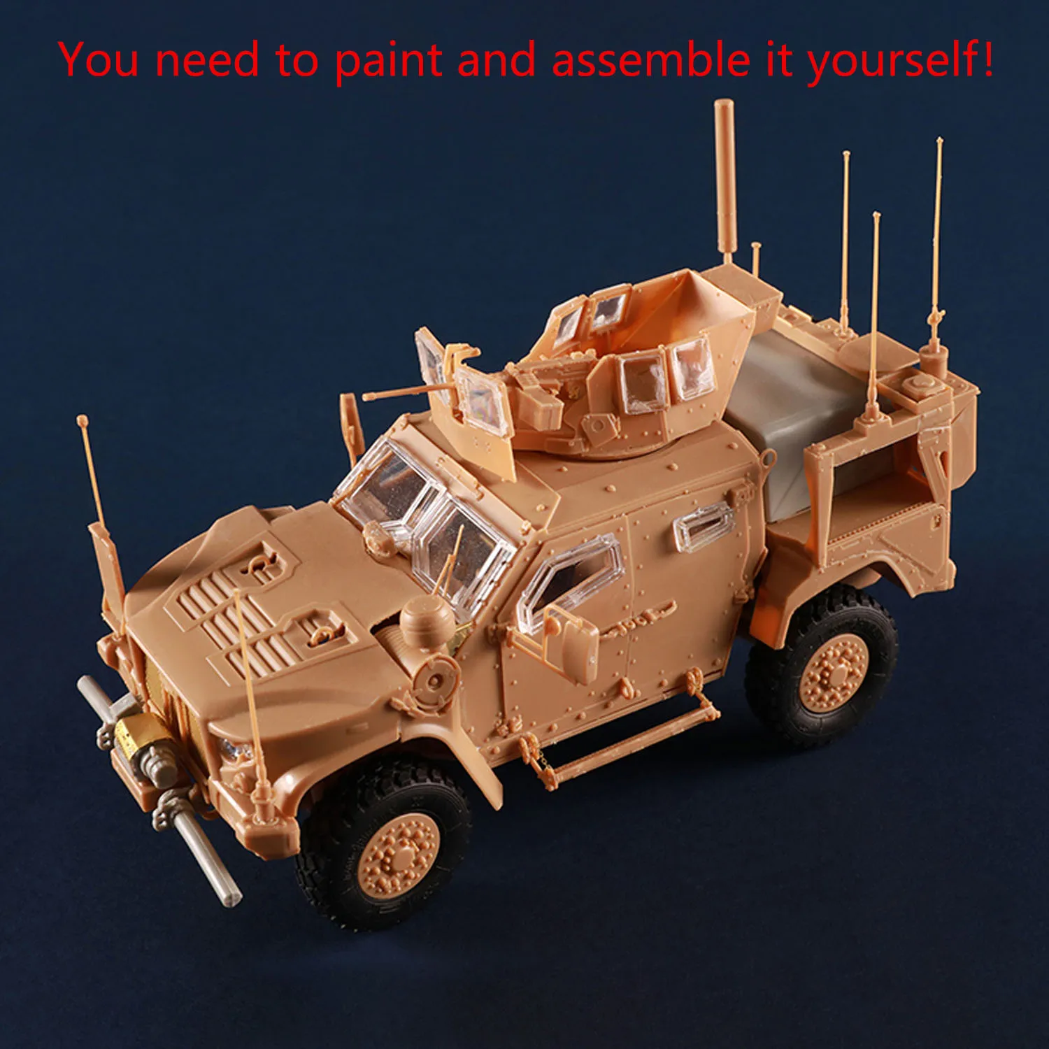 

I Love Kit 63558 1/35 M1278A1 JLTV с MCTAGS Gun Turret, комплект статической модели, неокрашенная модель военного автомобиля для взрослых