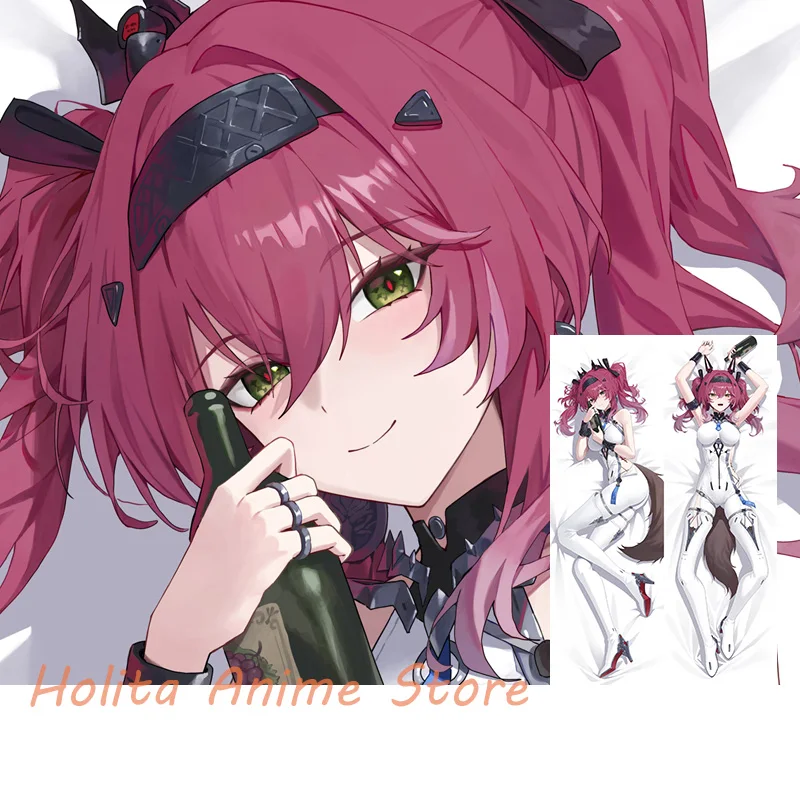 

Наволочка для подушки в полный рост с двусторонним принтом Dakimakura Anime Lupa Wuthering Waves