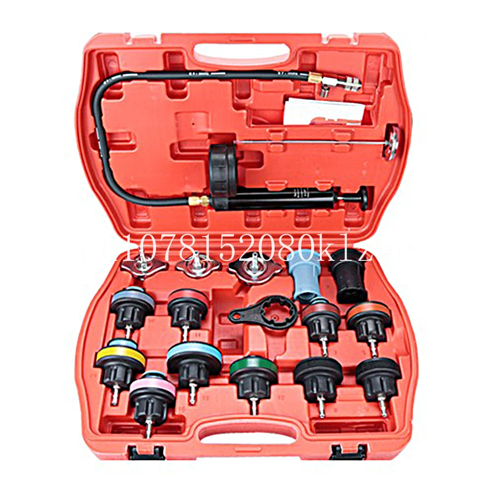 

Water Tank Leak Detection General Test Pressure Gauge Auto Antifreeze Filling Tool Water Tank Pressure Side Leak Tester