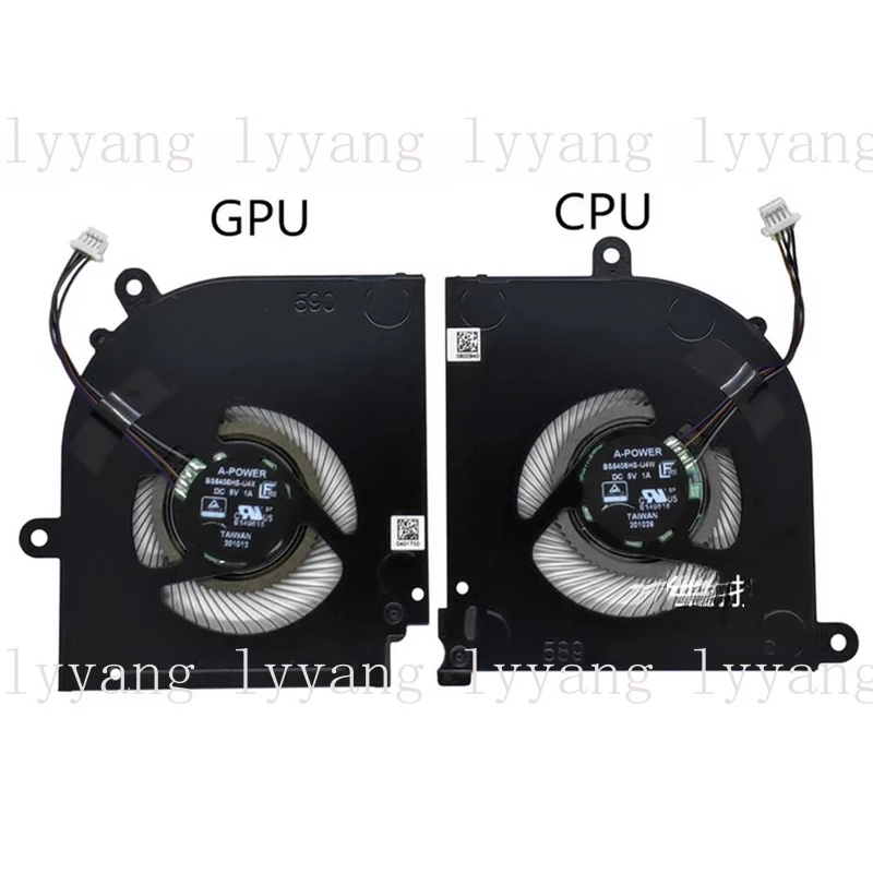 Ventilateur de refroidissement pour ordinateur portable MSI Stealth 15M MS-1562 MS-1563, processeur GPU