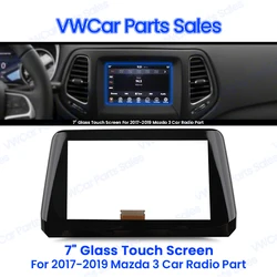 NEW 7 Inch 50 Pins DTS2032 Glass Touch Screen Panel Digitizer Lens Sensor For 2017-2019 Mazda 3 Car TM070RDH03-00 LCD